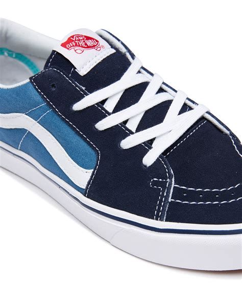 Vans Mens Comfycush Sk8 Low Shoe - Navy | SurfStitch