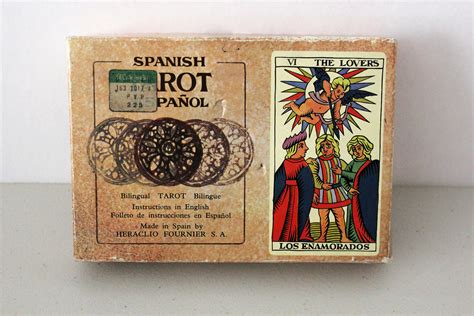 Spanish Tarot Cards Set, Bilingual, Heraclio Fournier S A,