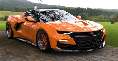 This Mid-Engine Chevy Camaro Wears It Better Than The C8 Corvette ...