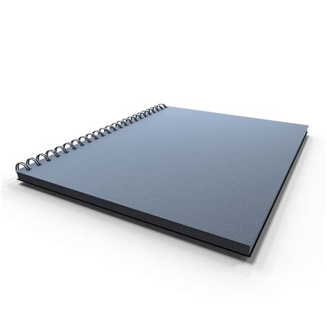 3ds Spiral Black Book Cover