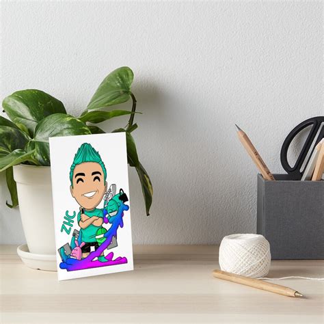 "ZHC Merch zhc" Art Board Print by RanaMia | Redbubble