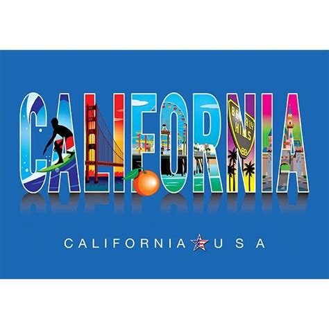 Postcard from California | Postcard, California usa, California