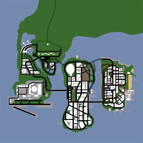 Gta Liberty City Stories Map