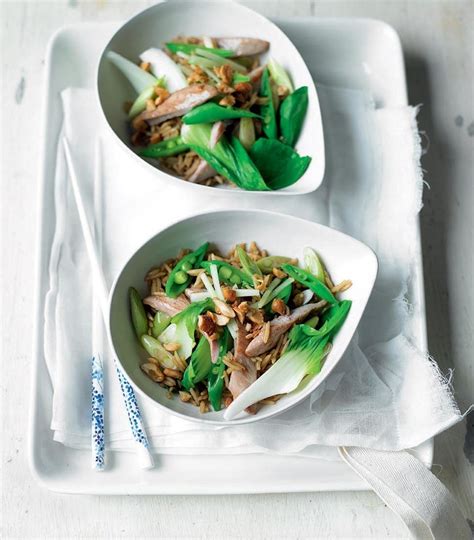 Peking duck stir-fried rice recipe | delicious. magazine