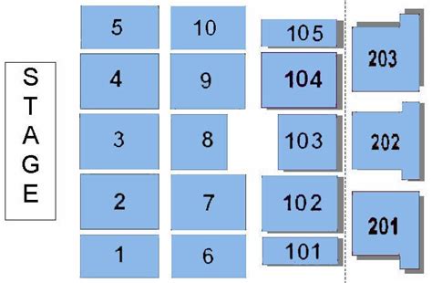 Seating Charts | Boardwalk Hall