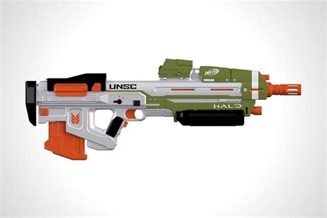 The NERF Halo Infinite MA40 Replicates The Games Assault Rifle