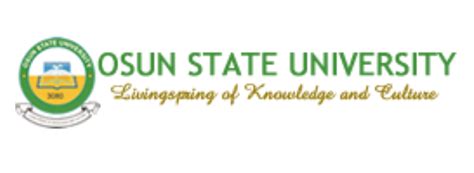 List of UNIOSUN Courses 2024 | Osun State University Osogbo