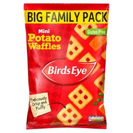 Birds Eye Mini Potato Waffles 918g | Potato waffles, Mini potatoes, Waffles