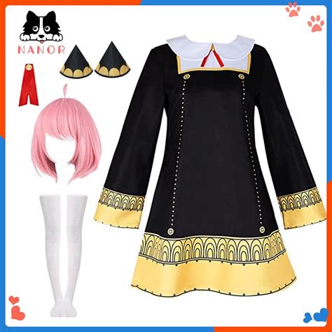 Anya Forger Cosplay, Women's Fashion, Dresses & Sets, Dresses on Carousell