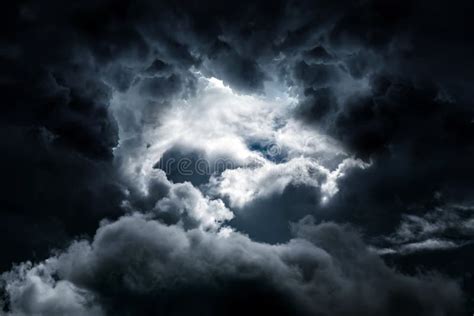 Dark Storm Clouds stock image. Image of storm, clouds - 214312723