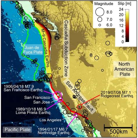 Cascadia Earthquakes sometimes trigger San Andreas Fault quakes ...