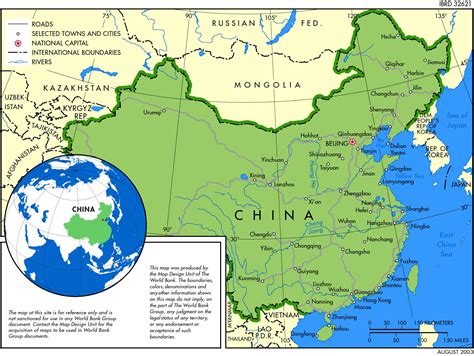 China Map - China • mappery