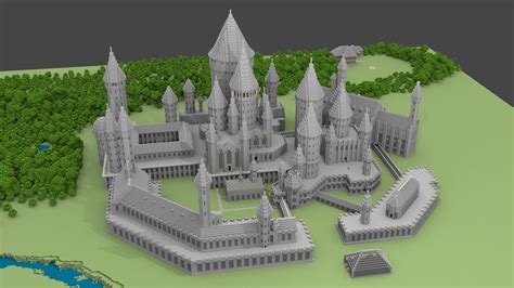 Minecraft Hogwarts Blueprints