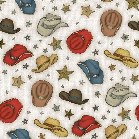 Rodeo Roundup Cream/Multi Cowboy Hats (W9009) - 703081180677