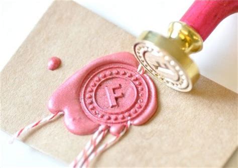 How to Use Wax Letter Seals | Emmaline Bride Wedding Blog | Wax letter ...