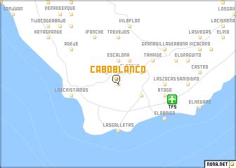 Cabo Blanco (Spain) map - nona.net