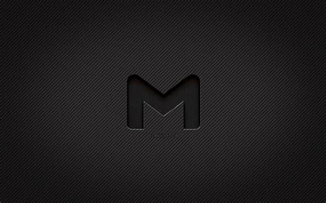 Gmail carbon logo, , grunge art, carbon background, creative, Gmail ...