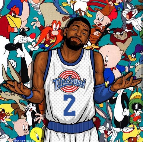 Looney Tunes Kyrie Irving | Nba wallpapers, Basketball wallpaper, Cool ...