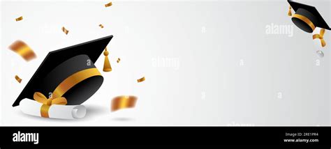 graduation banner vector design with space for text.class of 2023 Stock ...