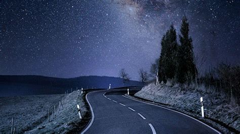 Night Road Wallpapers - Wallpaper Cave