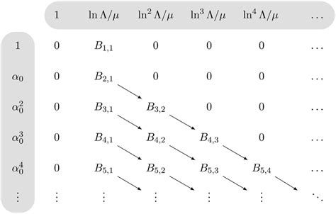 The coefficients B n;m in the coupling constant renormalization [see ...