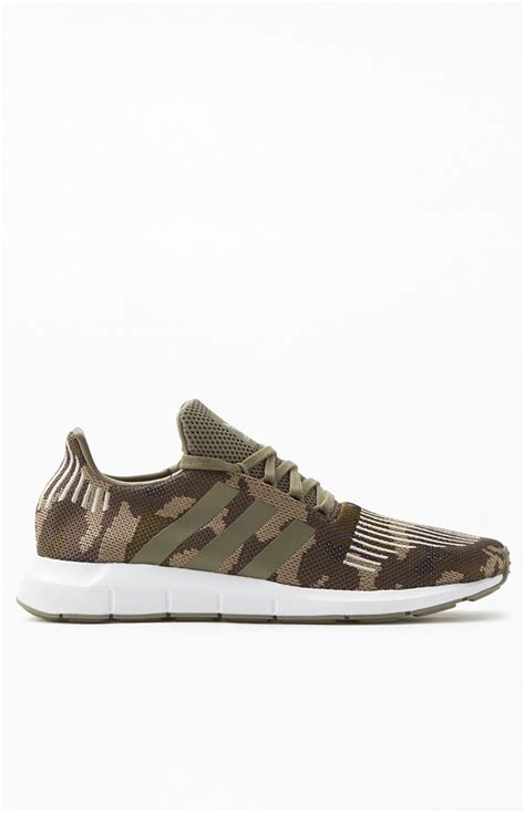 adidas Camo Swift Run Shoes | PacSun | PacSun