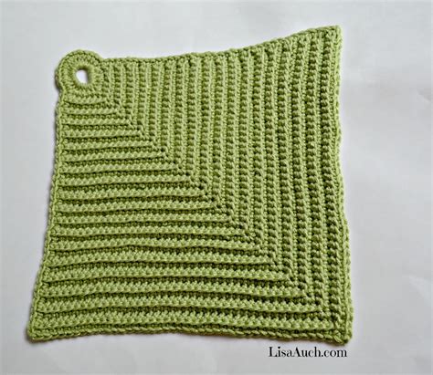 Free Easy Crochet DishCloth Pattern