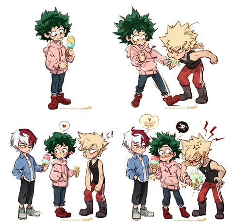 #TodoBakuDeku My Hero Academia Shouto, Boku No Hero Academia Funny, My ...