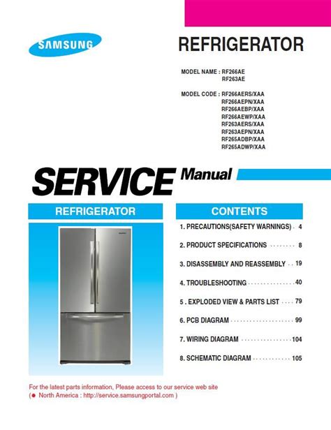 Samsung Refrigerator Owner's Manual