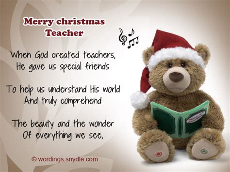 Write a christmas card to professor