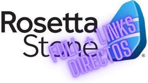 Rosetta stone descargar mega | Actualizado diciembre 2024