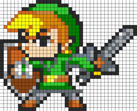 link pixel art - Link Kandi Pattern - InfographicNow.com | Your Number ...