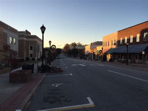 Downtown Lenoir, North Carolina. Paul Chandler November 2016.