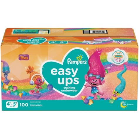 Pampers Easy Ups Size 4T-5T Training Pants, 100 ct - Pick ‘n Save