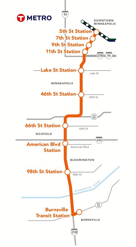 Orange Line Metro Map - Metro Map