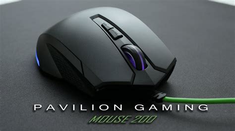 HP Pavilion Gaming Mouse 200 Review 5JS07AA#ABB - YouTube