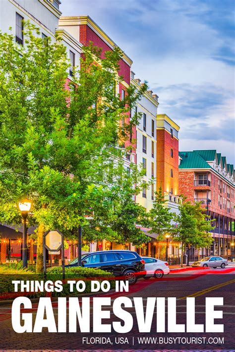 21 Fun Things To Do In Gainesville, Florida | Busy Tourist