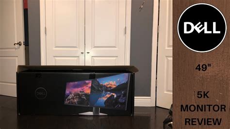 Dell U4919DW Ultrawide 49 Inch Monitor Setup and Review - YouTube