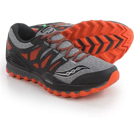 Saucony Xodus ISO Trail Running Shoes (For Men) - Save 62%