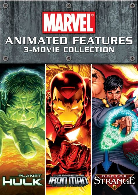 Best Buy: Marvel Animated Features 3-Movie Collection [2 Discs] [DVD]