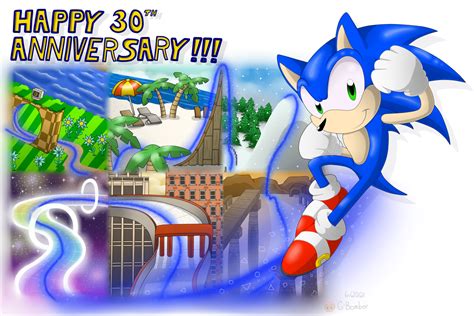 Sonic's 30th Anniversary by G-Bomber on DeviantArt