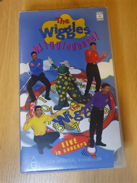 THE WIGGLES 'WIGGLEDANCE: Live In Concert' 1997 VHS | Original Wiggles ...