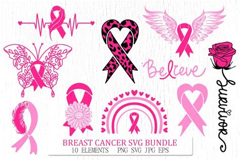 Cancer Ribbon SVG | Vector, Awareness, FREE | Design Bundles