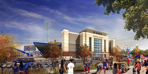 KU unveils renderings for the $300 million Memorial Stadium renovation ...