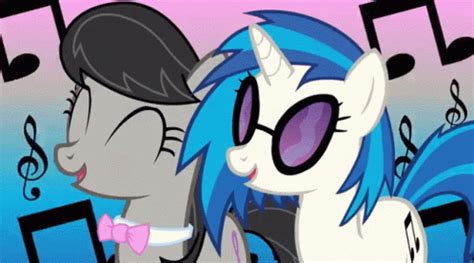 Octavia Melody And Vinyl Scratch