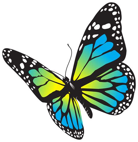 Large Butterfly PNG Clip Art Image png download - 7178*7422 - Free ...