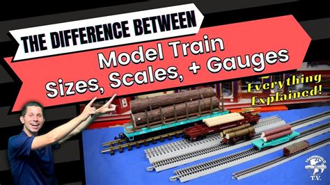 Model Trains And The Difference Between the Sizes, Scales, And Gauges ...