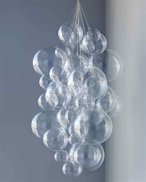 Charming Lightness of a Glass Bubble Chandelier | Light Fixtures Design ...