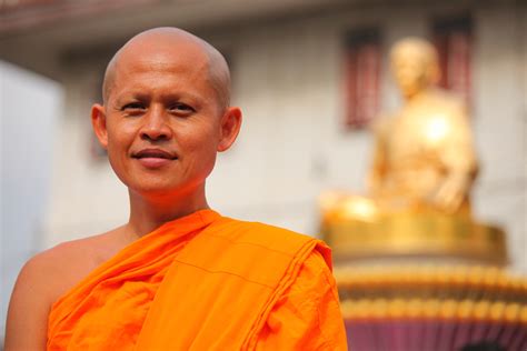 Free Images : person, people, orange, monk, buddhism, asia, profession ...