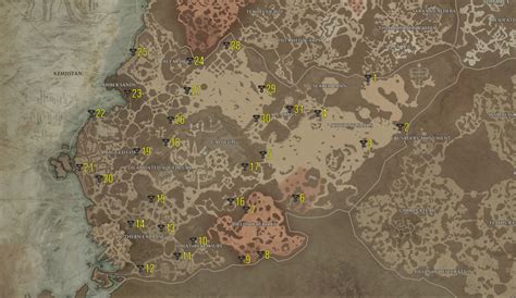 All Kehjistan Altars of Lilith Locations - Diablo 4 Guide